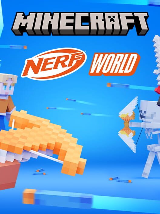 minecraft nerf world gameplay
