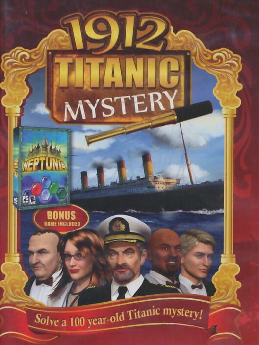 Capa de 1912 Titanic w/ Neptunia