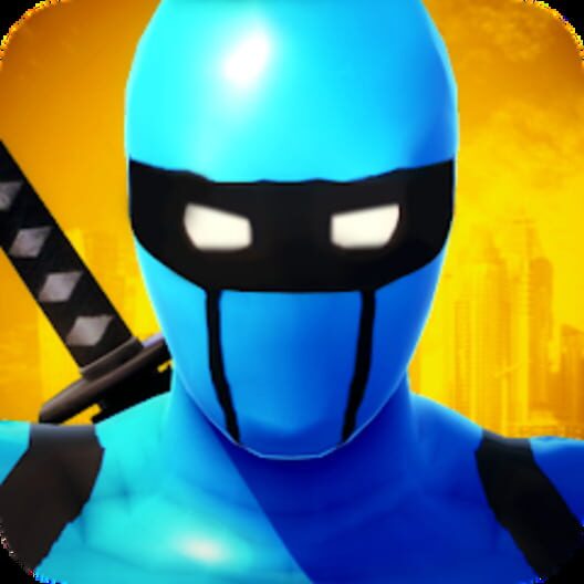 Google Play Store cover for Blue Ninja : Superhero Game