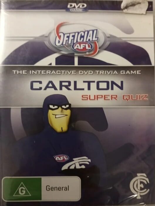 Official AFL The Interactive DVD Trivia Game Carlton Super Quiz (2008)