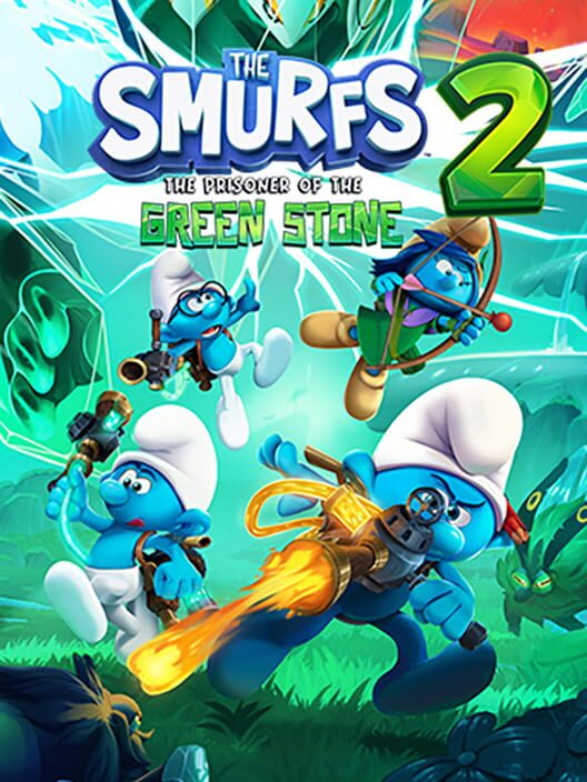 Omslag för The Smurfs 2: The Prisoner Of The Green Stone