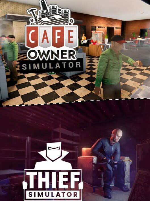 Thief in Cafe cover art