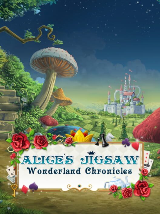 Alice's Jigsaw. Wonderland cover