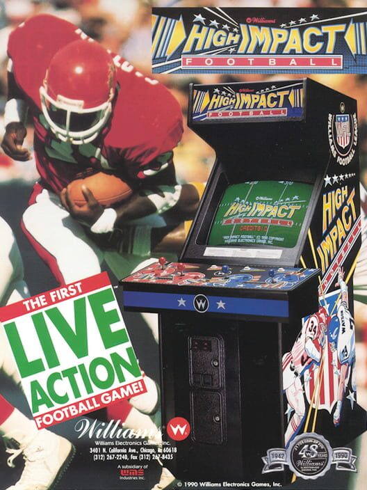 Capa de High Impact Football