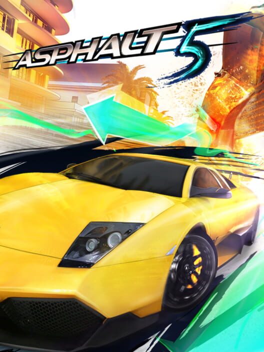 Asphalt 5 poster