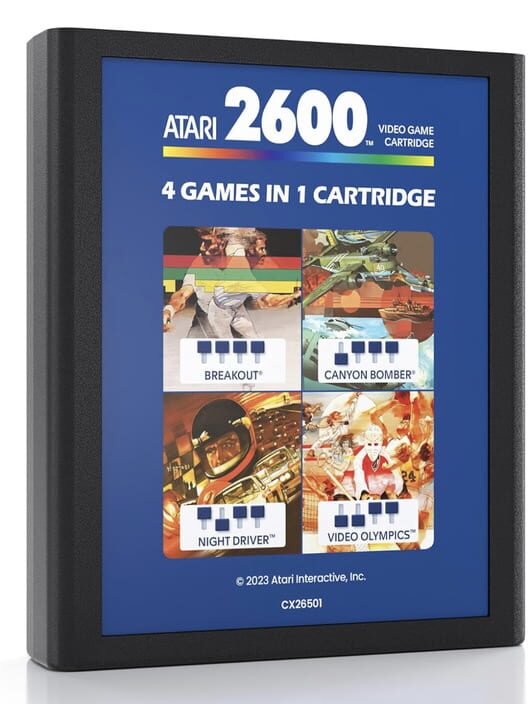 Capa de 4 Games in 1 Cartridge