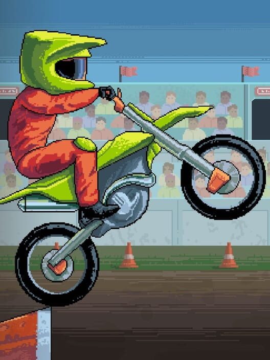 Capa de Dirt Bike Retro