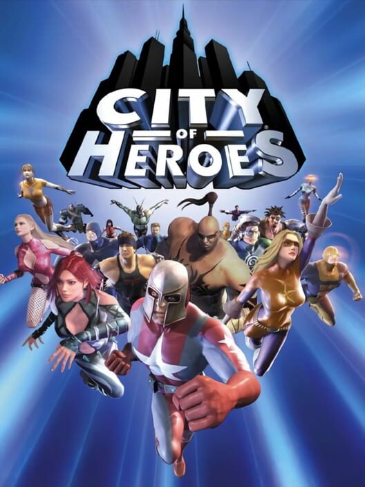 Omslag för City Of Heroes
