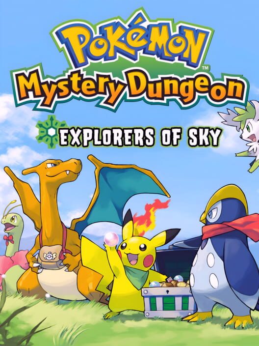 Omslag för Pokémon Mystery Dungeon: Explorers Of Sky