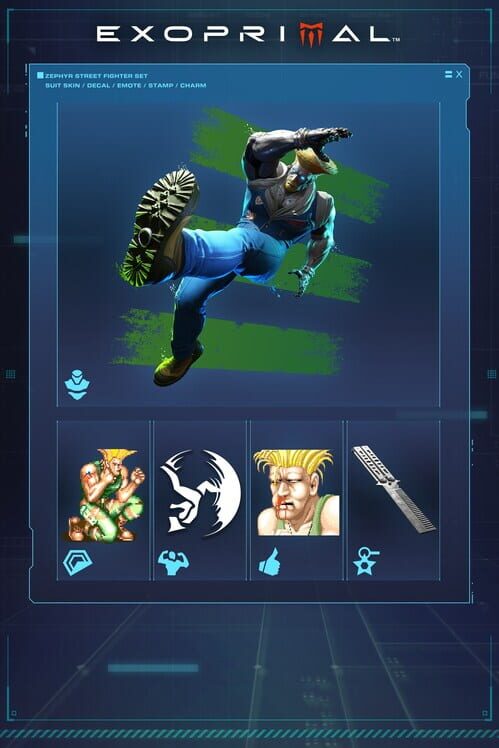Exoprimal: Zephyr Street Fighter Set cover art