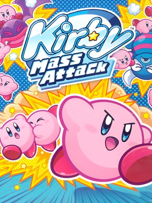 Omslag för Kirby Mass Attack