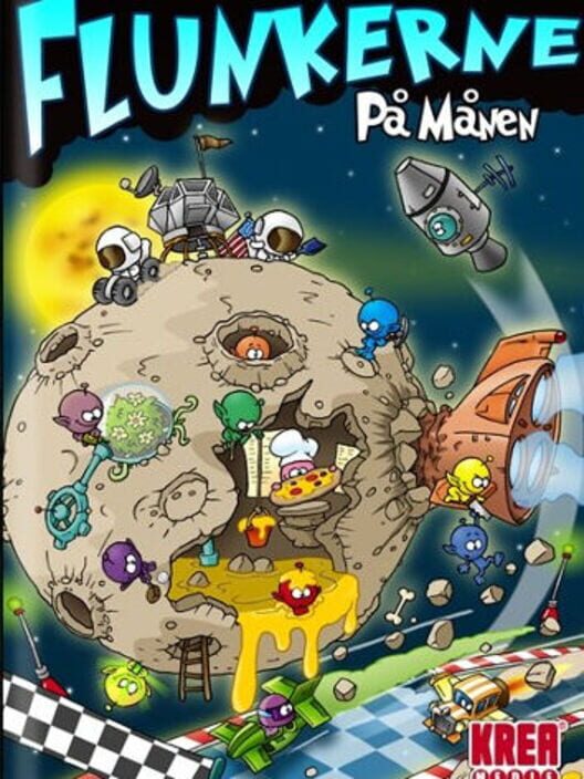 Flunkerne: På Månen poster