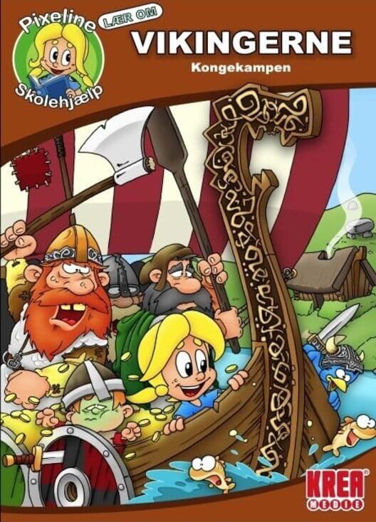 Pixeline Skolehjælp: Lær om Vikingerne – Kongekampen poster