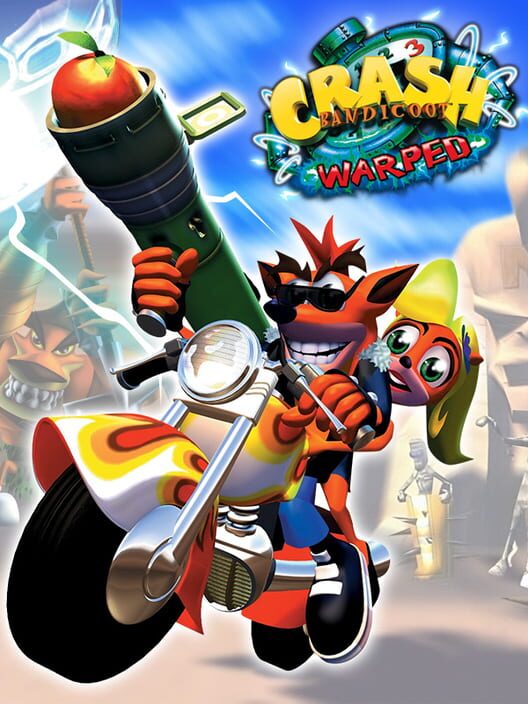 Crash Bandicoot 3: Warped 封面