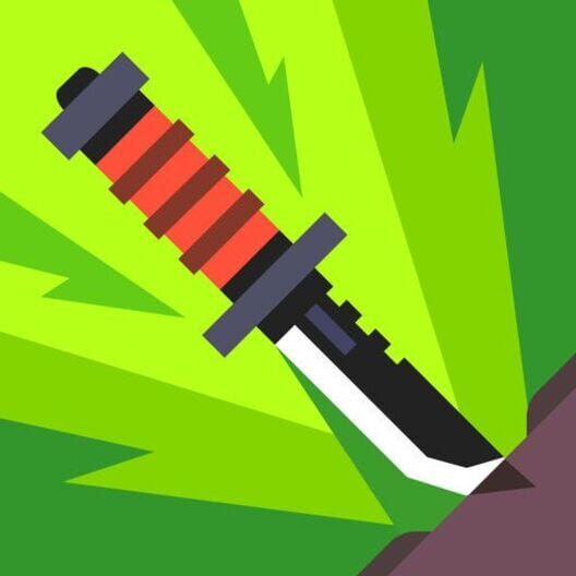 Google Play Store cover for Flippy Knife: 3D flipping game