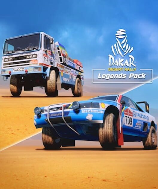 Capa de Dakar Desert Rally: Legends Pack