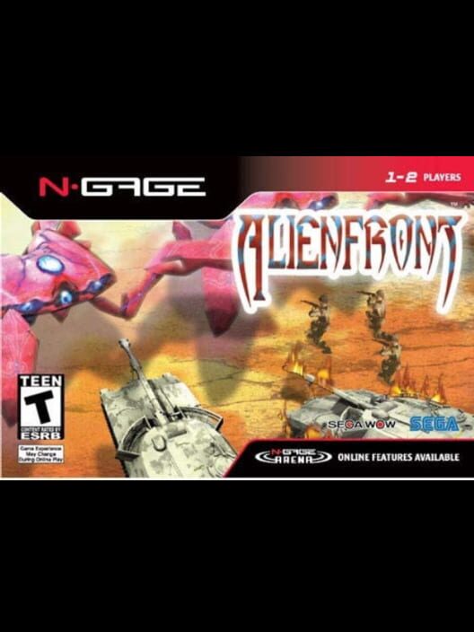 Capa de Alien Front