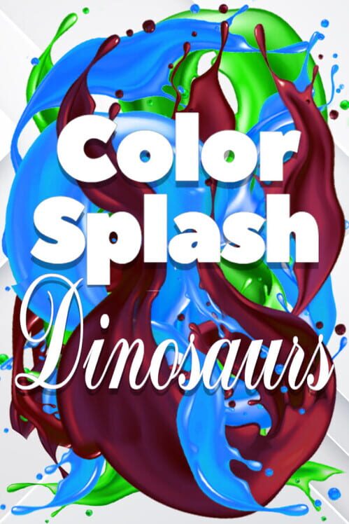 Color Splash: Dinosaurs poster