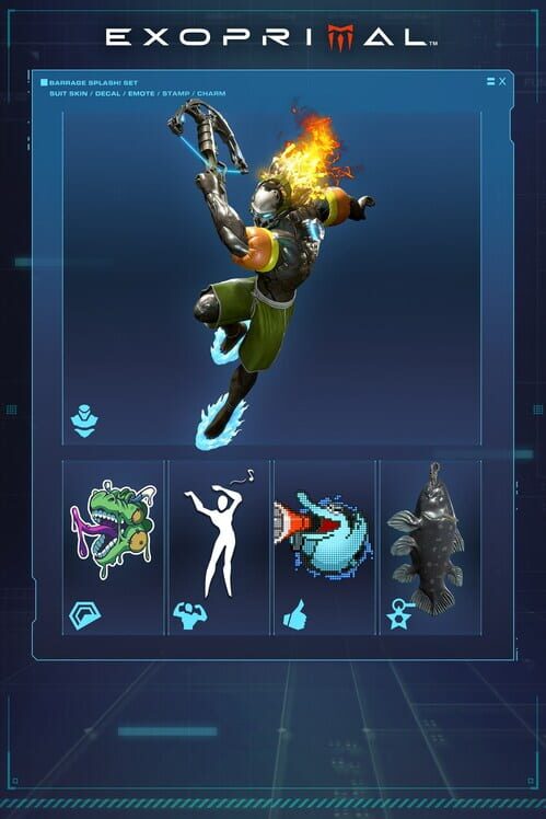 Exoprimal: Barrage Splash! Set cover art