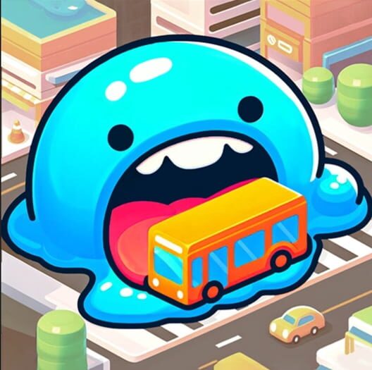 Google Play Store cover for Super Big Slime: Black Hole 3D