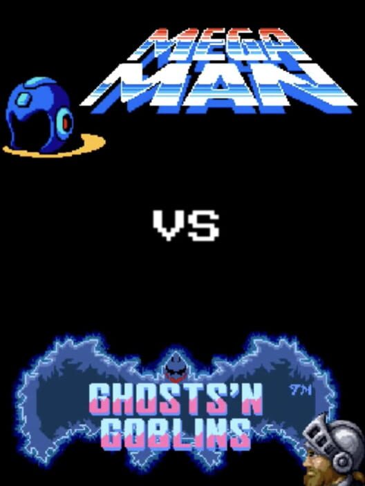Mega Man Vs. Ghosts 'n Goblins Cover