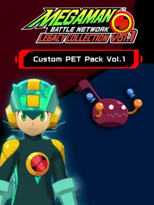 Capa de Mega Man Battle Network Legacy Collection Vol. 1: Custom Pet Pack Vol. 1