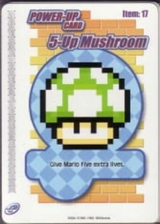 Capa de Super Mario Advance 4: Super Mario Bros. 3-e - 5-Up Mushroom