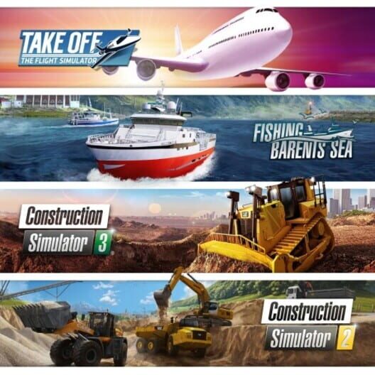 Simulation Gold Bundle: Flight Fishing Construction cover image