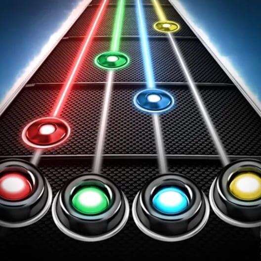 Google Play Store cover for Guitar Band: Rock Battle