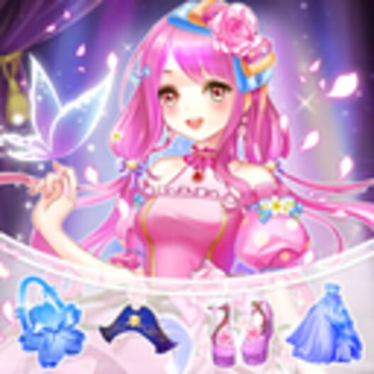 Google Play Store cover for Garden Dressup Flower Princess