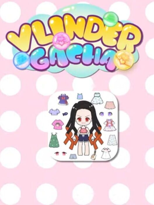 Google Play Store cover for Vlinder Gacha Dressup for Kids