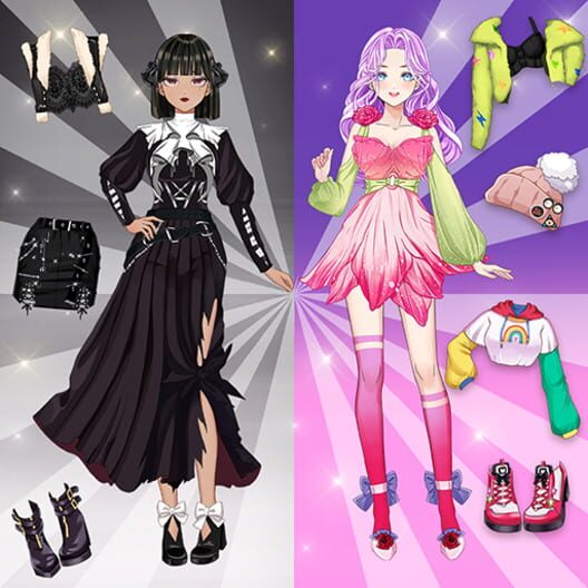 Google Play Store cover for Fashionista & Model Dress Up