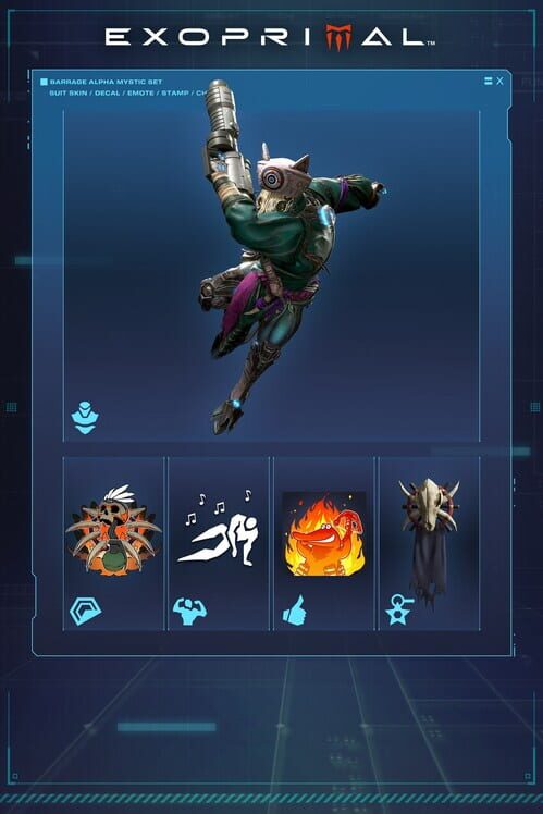 Exoprimal: Barrage Alpha Mystic Set cover art