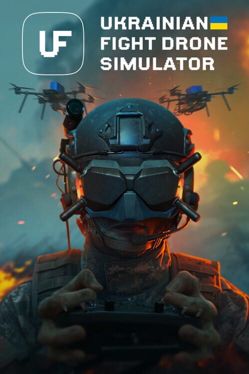 Capa de Ukrainian Fight Drone Simulator