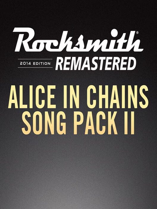 Capa de Rocksmith 2014 Edition: Remastered - Alice in Chains: Song Pack II