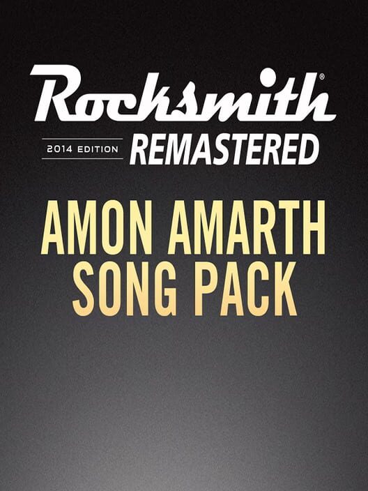 Capa de Rocksmith 2014 Edition: Remastered - Amon Amarth: Song Pack