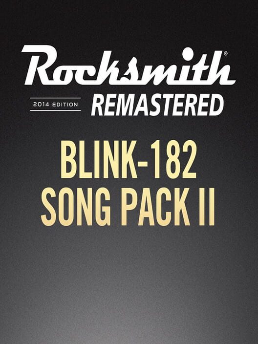 Capa de Rocksmith 2014 Edition: Remastered – blink-182: Song Pack II
