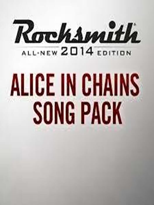Capa de Rocksmith 2014: Alice in Chains Song Pack
