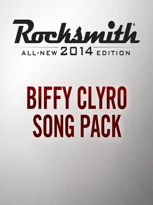 Capa de Rocksmith 2014: Biffy Clyro Song Pack