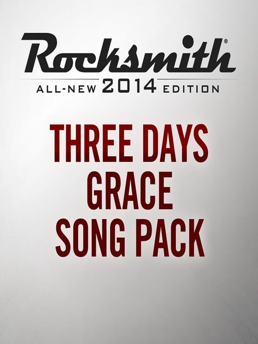 Capa de Rocksmith 2014: Three Days Grace Song Pack