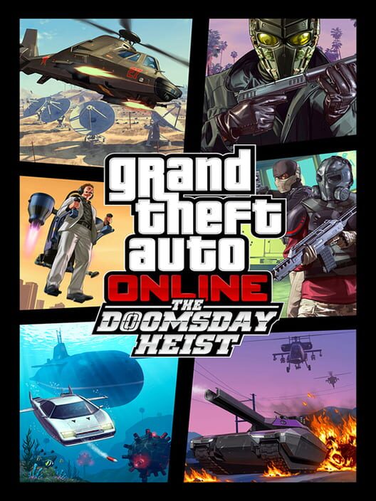 Grand Theft Auto Online: The Doomsday Heist poster