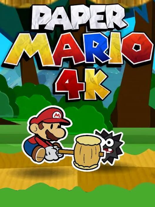 Paper Mario 64K cover