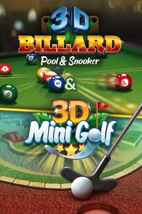 3D Billiards & 3D MiniGolf Bundle cover image