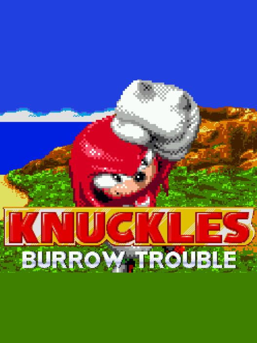 Knuckles The Echidna: Burrow Trouble cover