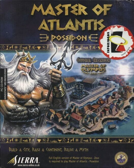 Official Master of Olympus: Zeus Expansion Master of Atlantis: Poseidon 封面
