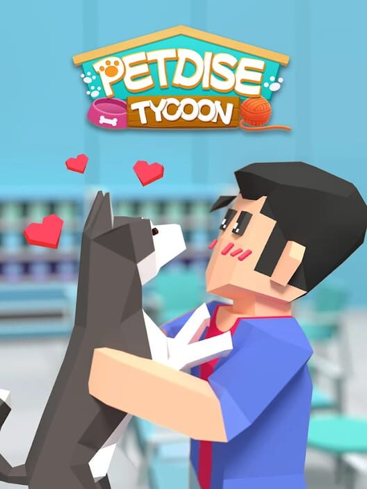 Google Play Store cover for Petdise Tycoon - Idle Game