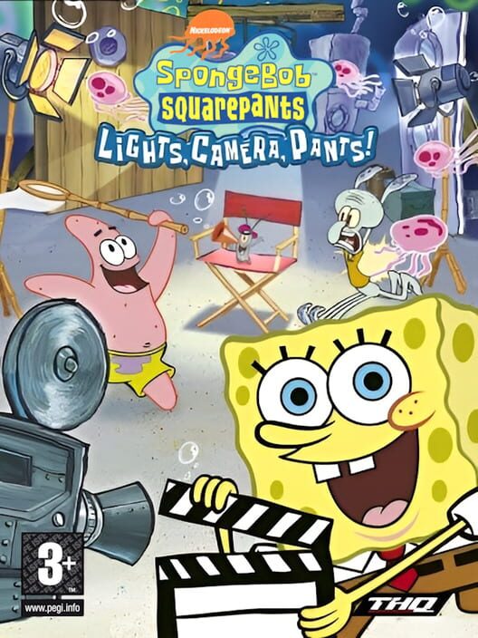 SpongeBob SquarePants: Lights, Camera, Pants! 封面