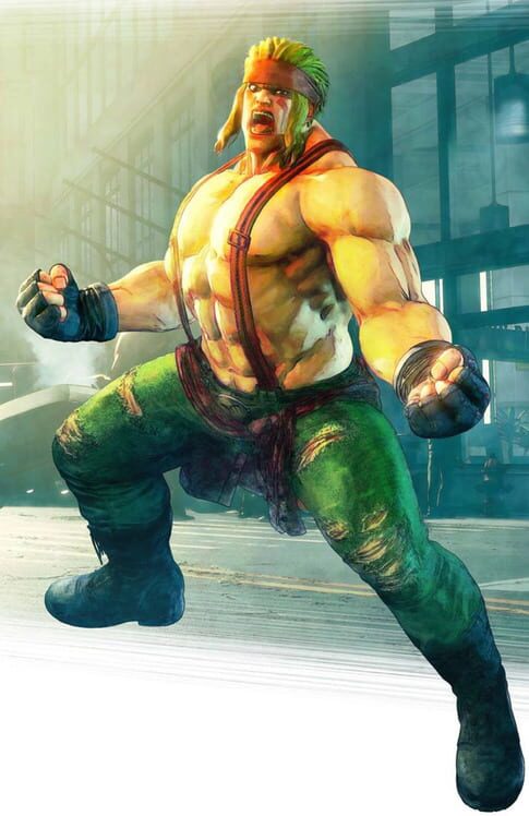 Capa de Street Fighter V: Alex
