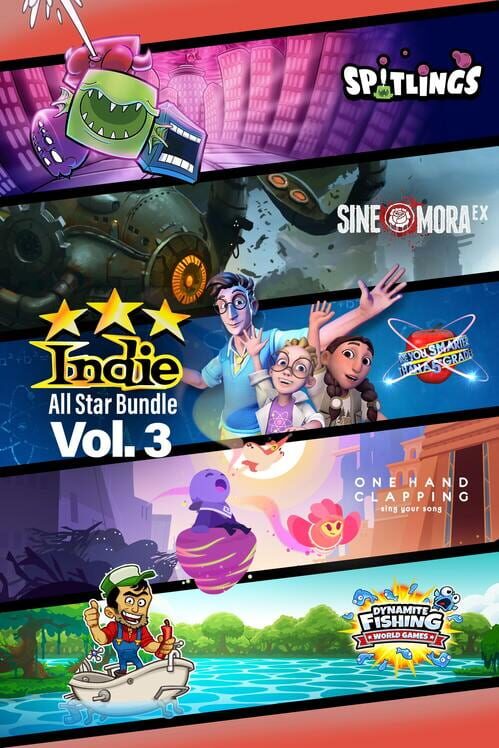 Capa de Indie All Star vol. 3