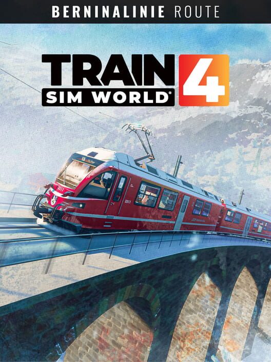 Capa de Train Sim World 4: Berninalinie - Tirano: Ospizio Bernina Route